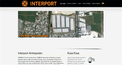 Desktop Screenshot of interport.com.tr